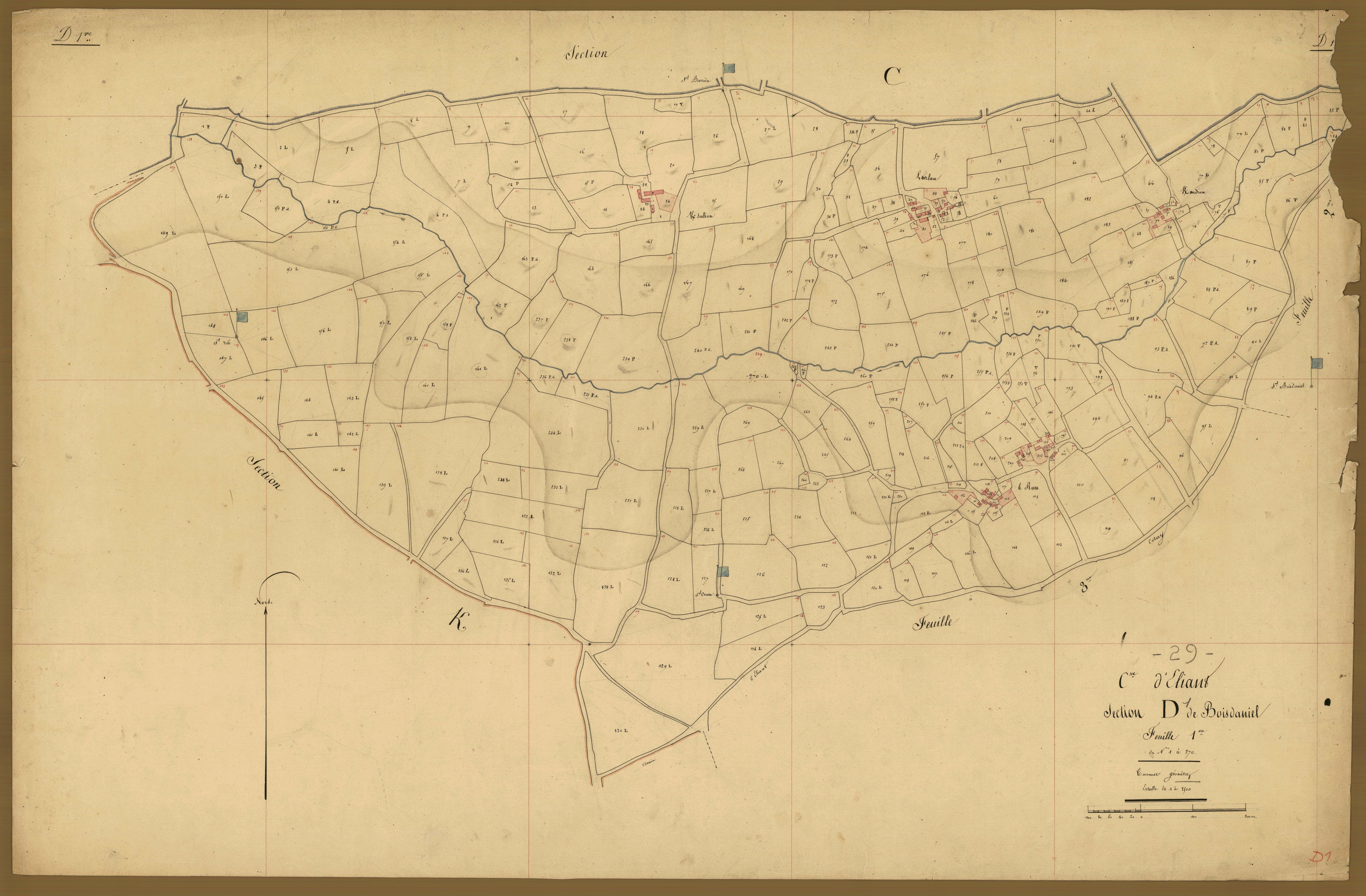 Section D 1 de Bois Daniel.