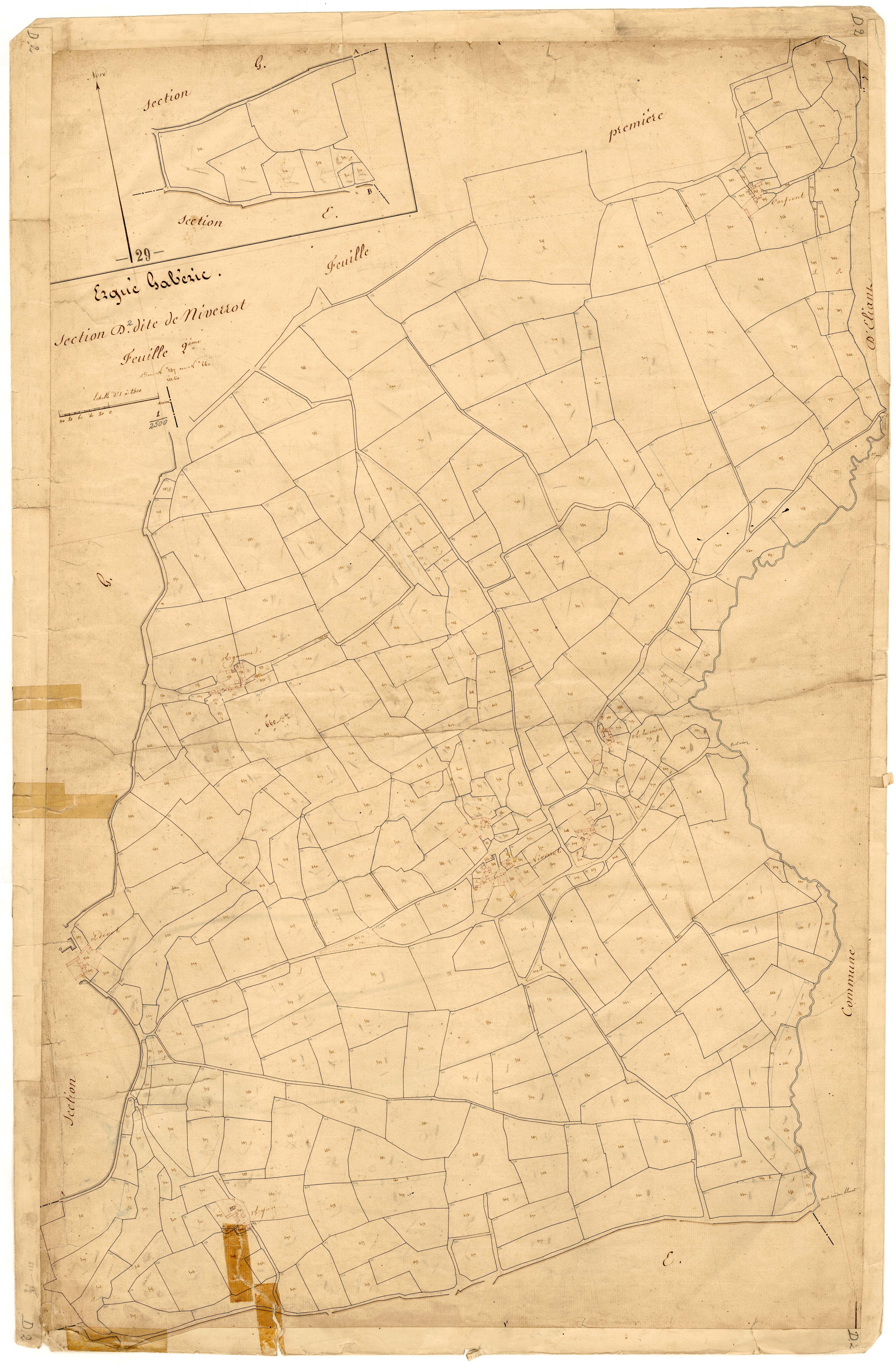 Section D 2 de Niverrot.