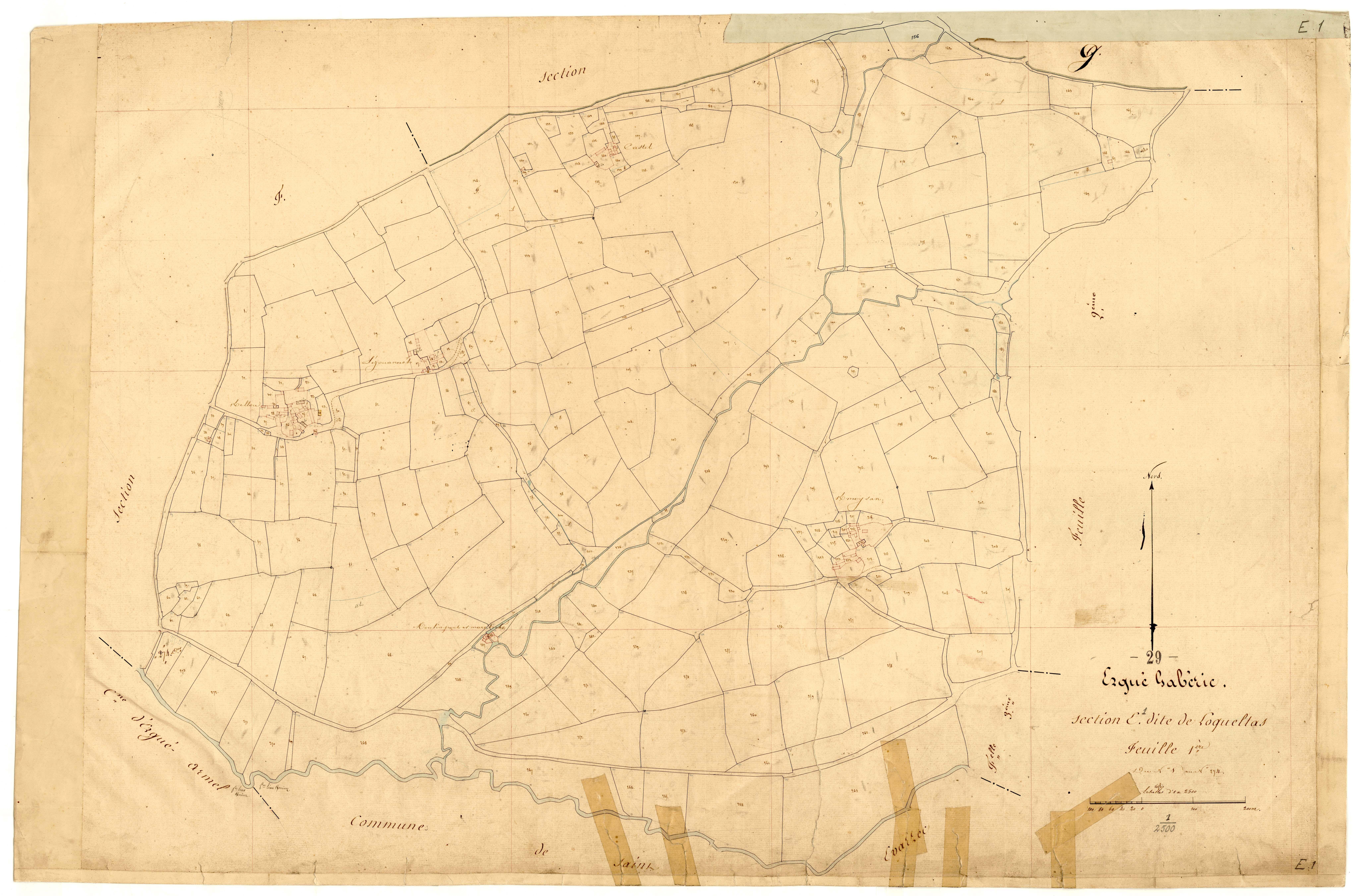 Section E 1 de Loqueltas.