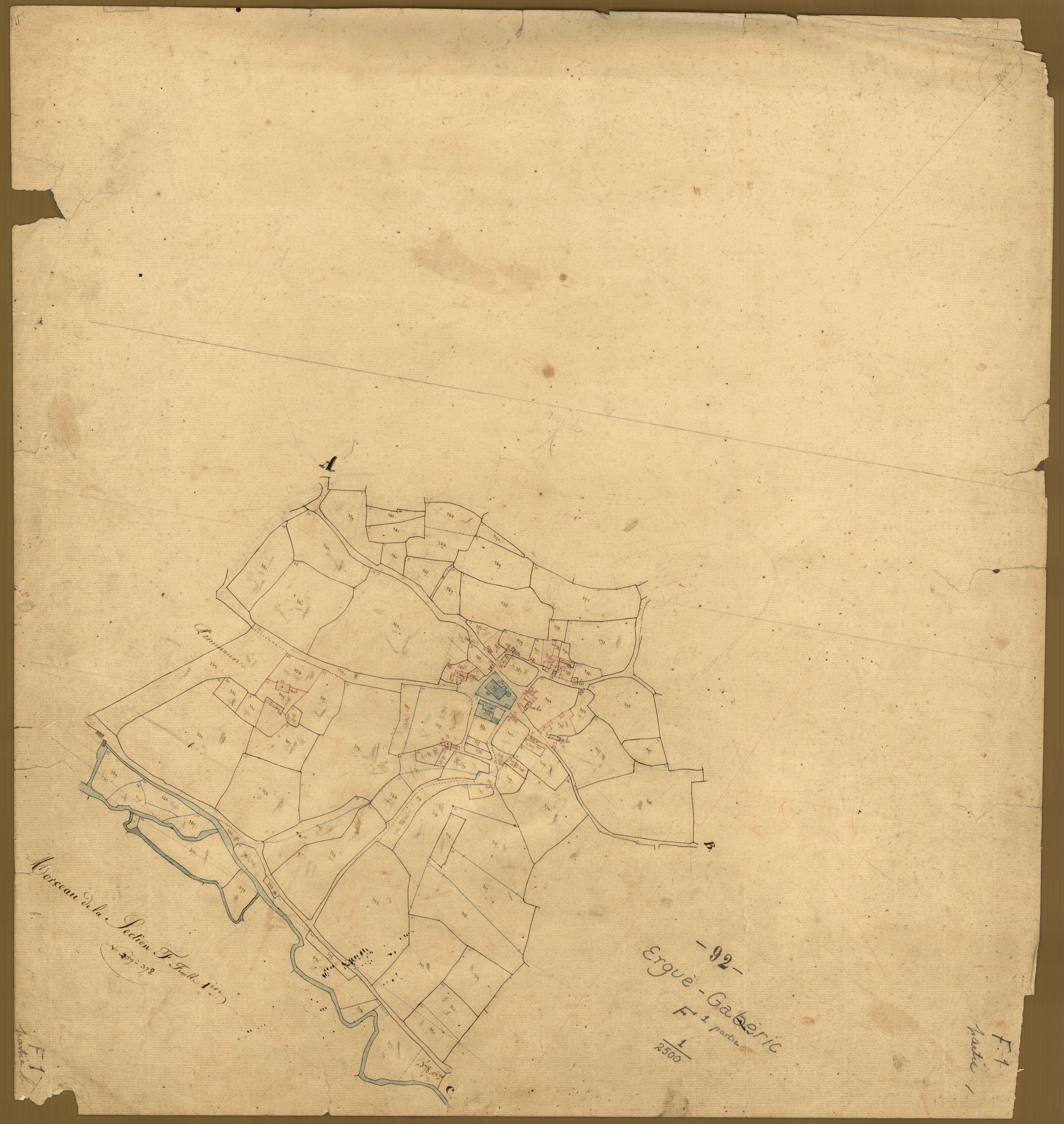 Section F 1 du Bourg (2ème partie).