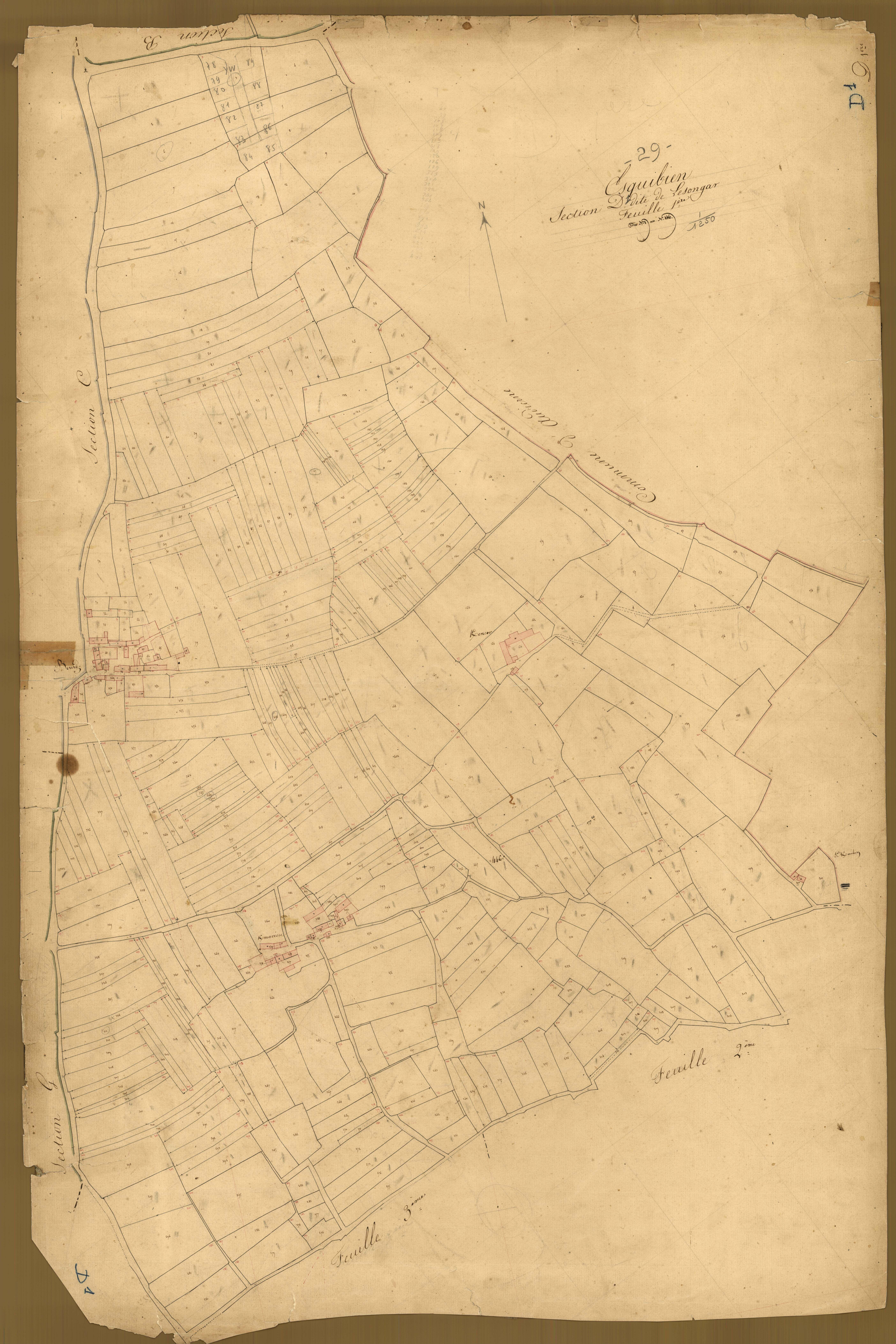 Section D 1 de Lezongar.