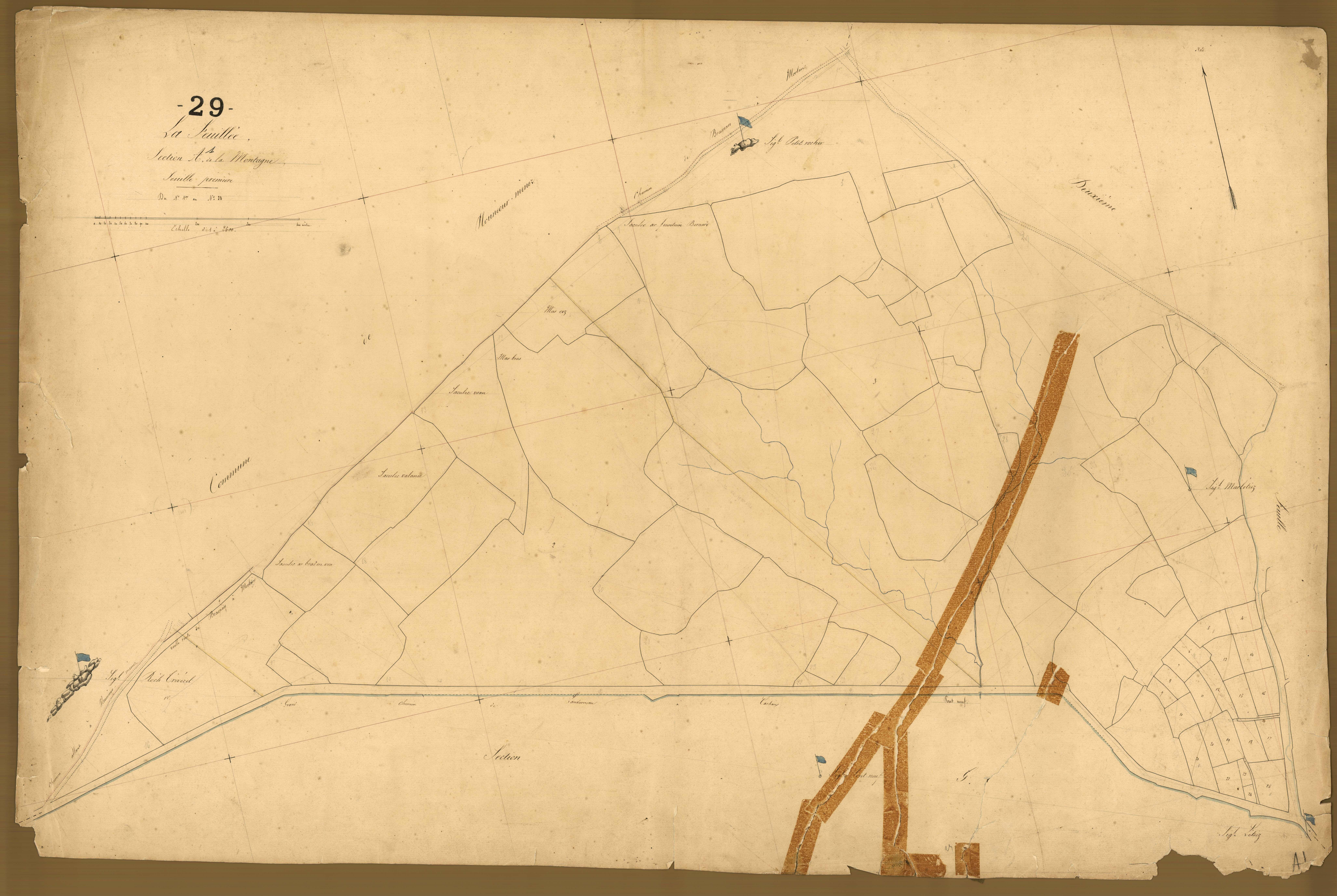 Section A 1 de la Montagne.