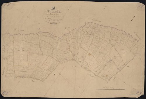 Abzac - -Section A feuille 1 : Fayet