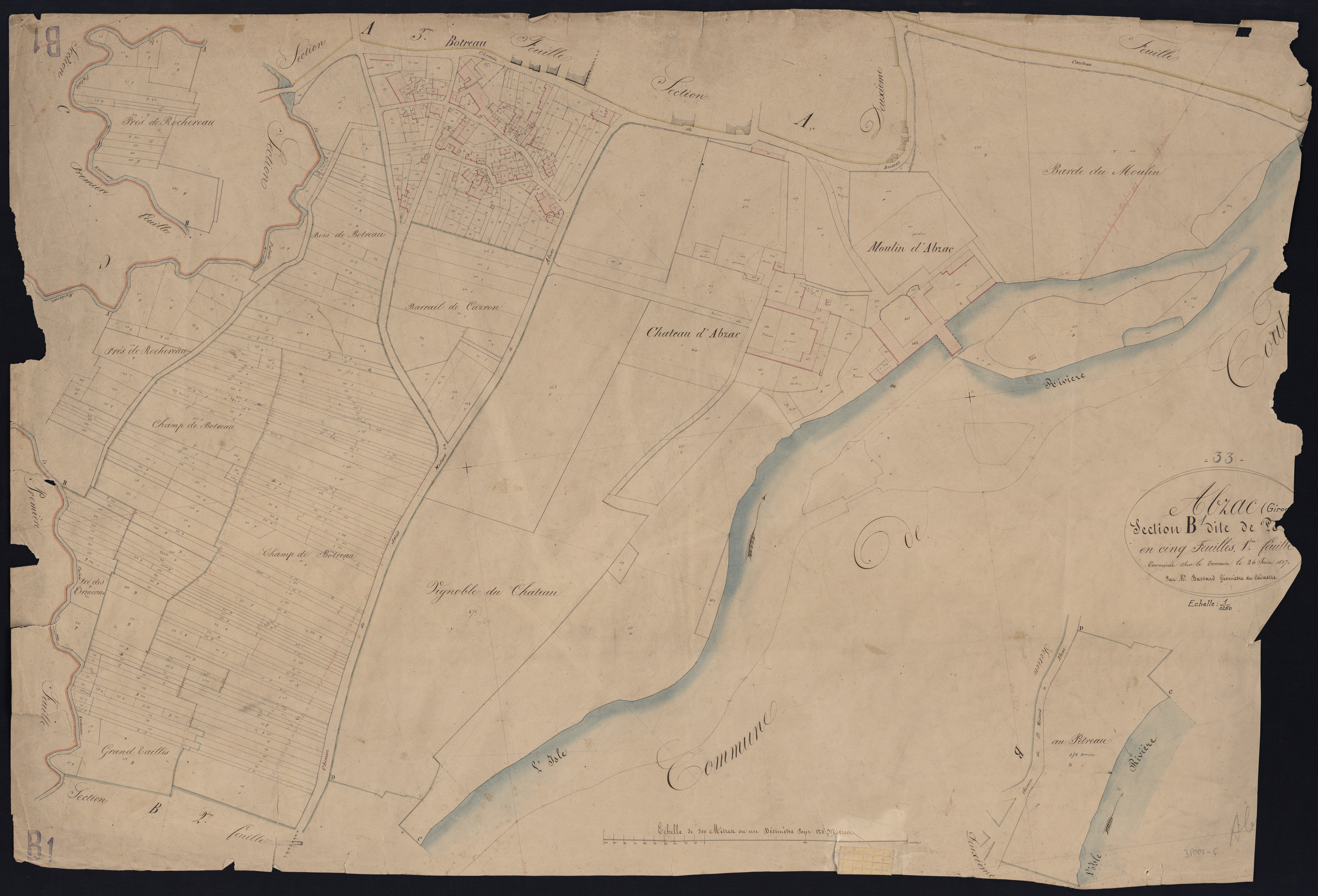 Abzac - -Section B feuille 1 : Penot