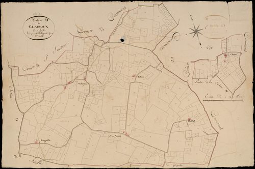 Aillas - -Section D feuille 2 : Glairoux