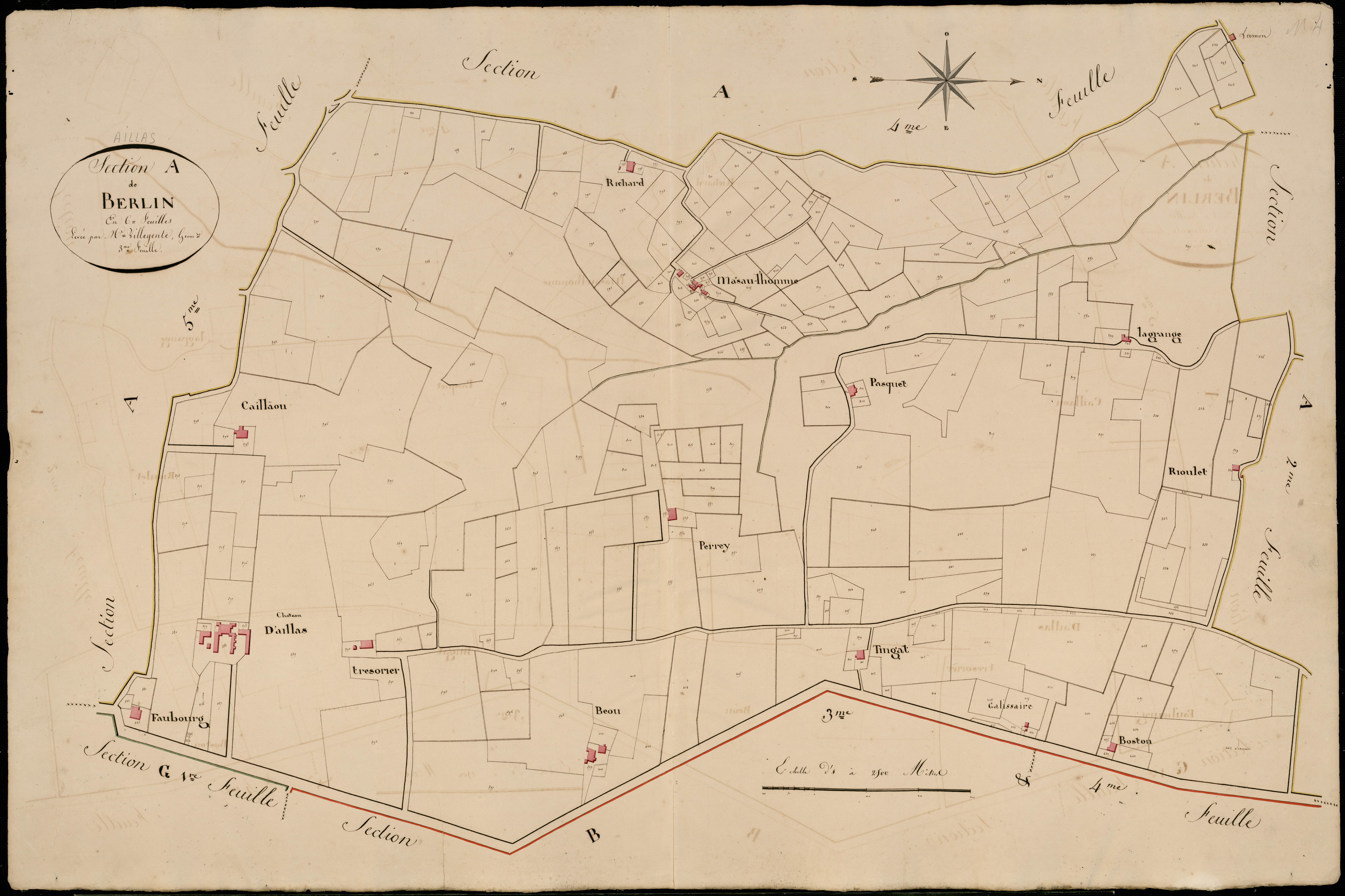 Aillas - -Section A feuille 3 : Berlin