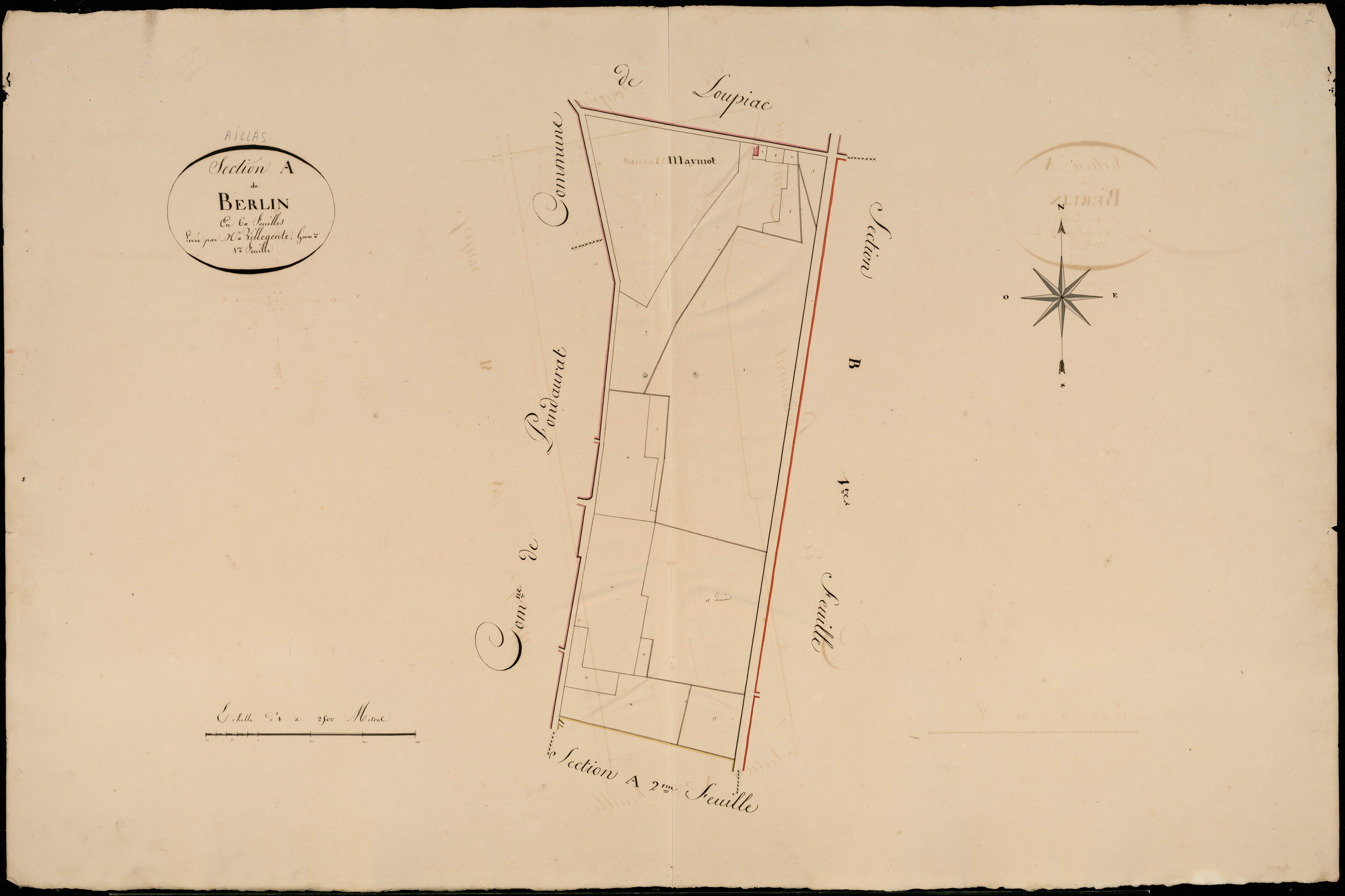 Aillas - -Section A feuille 1 : Berlin