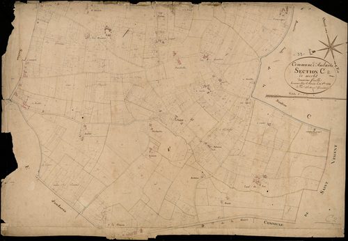 Ambarès-et-Lagrave - -Section C feuille 2 : Merlet