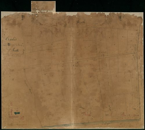 Ambès - -Section B feuille 2 : Le Bourg