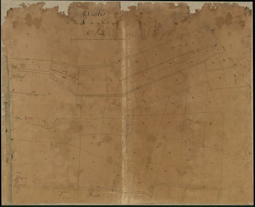 Ambès - -Section A feuille 6 : Le Bec-d'Ambès