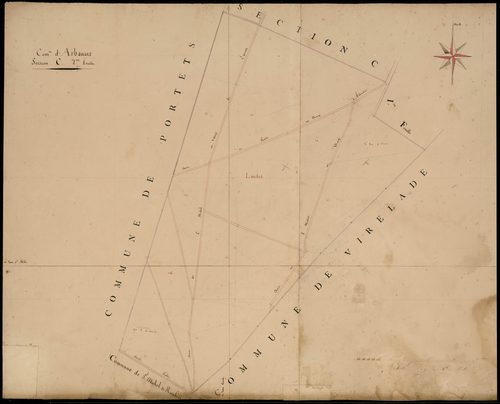 Arbanats - -Section C feuille 2 :