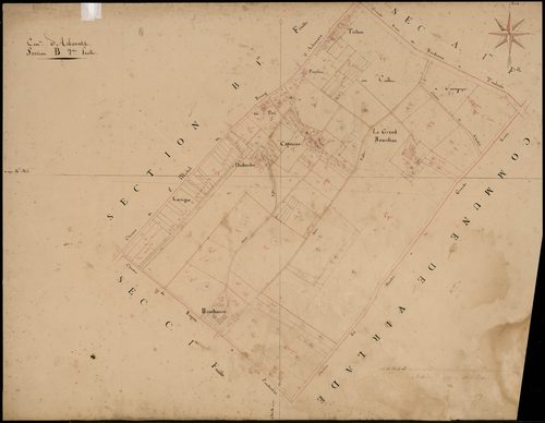 Arbanats - -Section B feuille 2 :