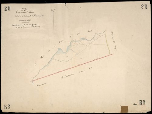 Arès - -Section B feuille 3 : Les Landes