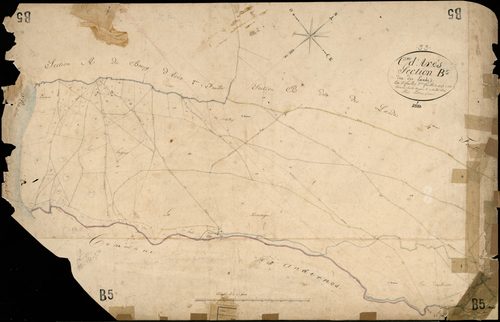 Arès - -Section B feuille 5 : Les Landes