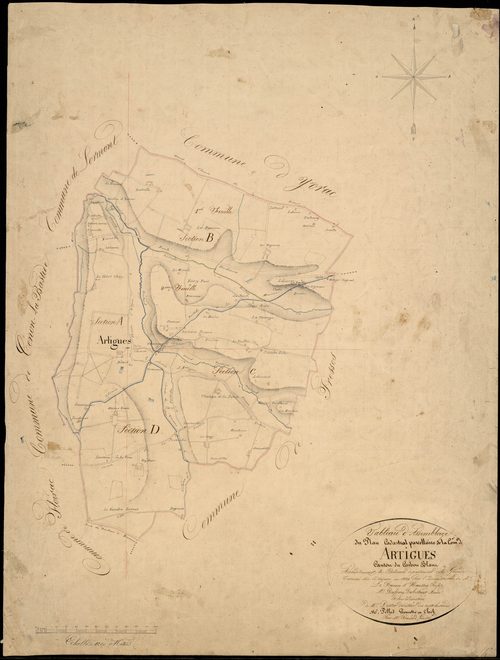 Artigues-près-Bordeaux - -Tableau d'assemblage