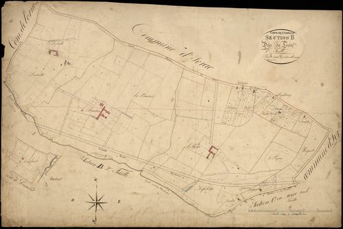 Artigues-près-Bordeaux - -Section B feuille 1 : Le Tertre