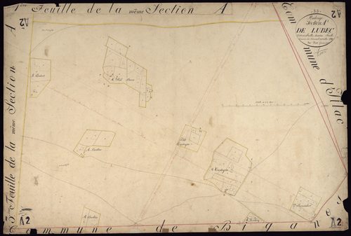 Audenge - -Section A feuille 2 : Lubec