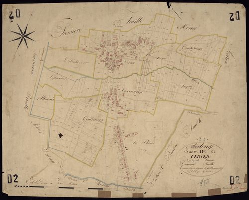 Audenge - -Section D feuille 2 : Certes