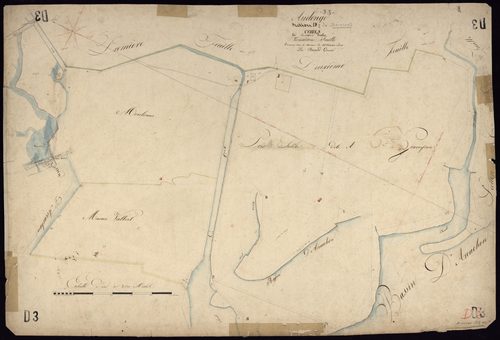Audenge - -Section D feuille 3 : Certes