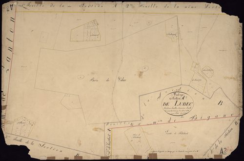 Audenge - -Section A feuille 3 : Lubec