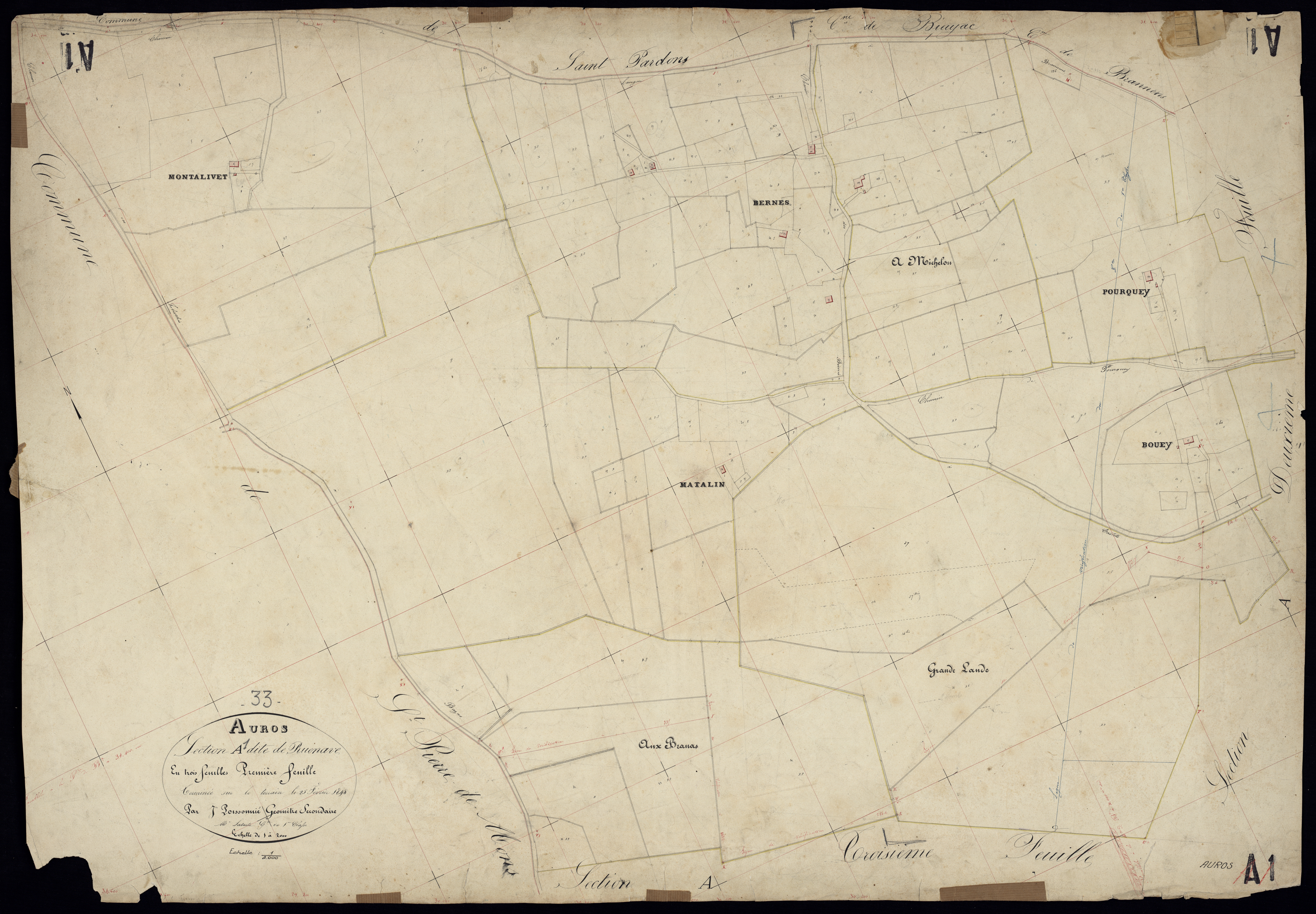 Auros - -Section A feuille 1 : Ruenave
