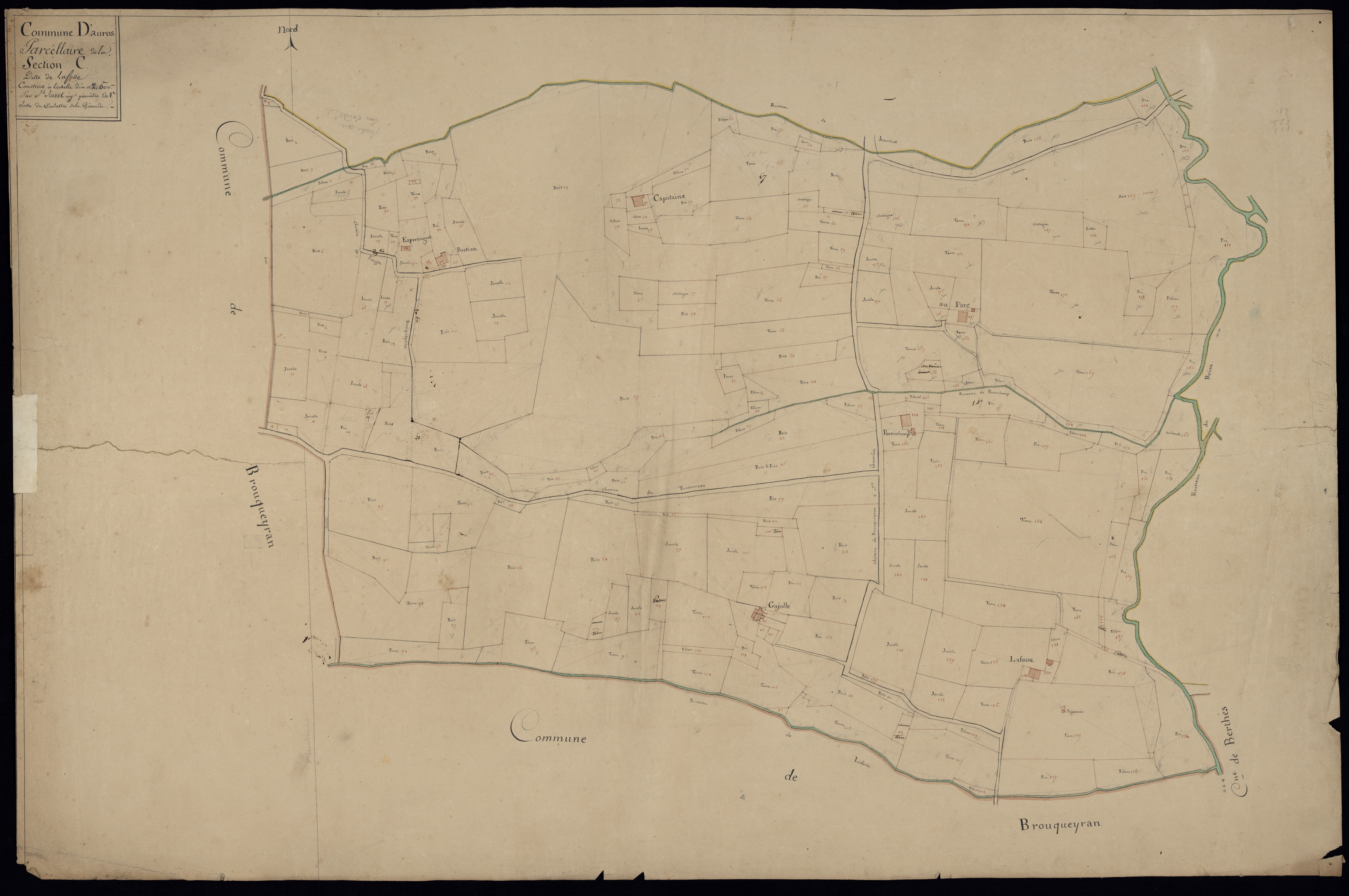 Auros - -Section B feuille 4 : Saint-Germain