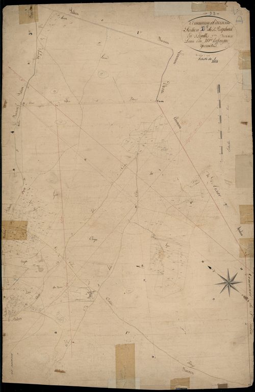 Avensan - -Section D feuille 5 : Saint-Raphaël
