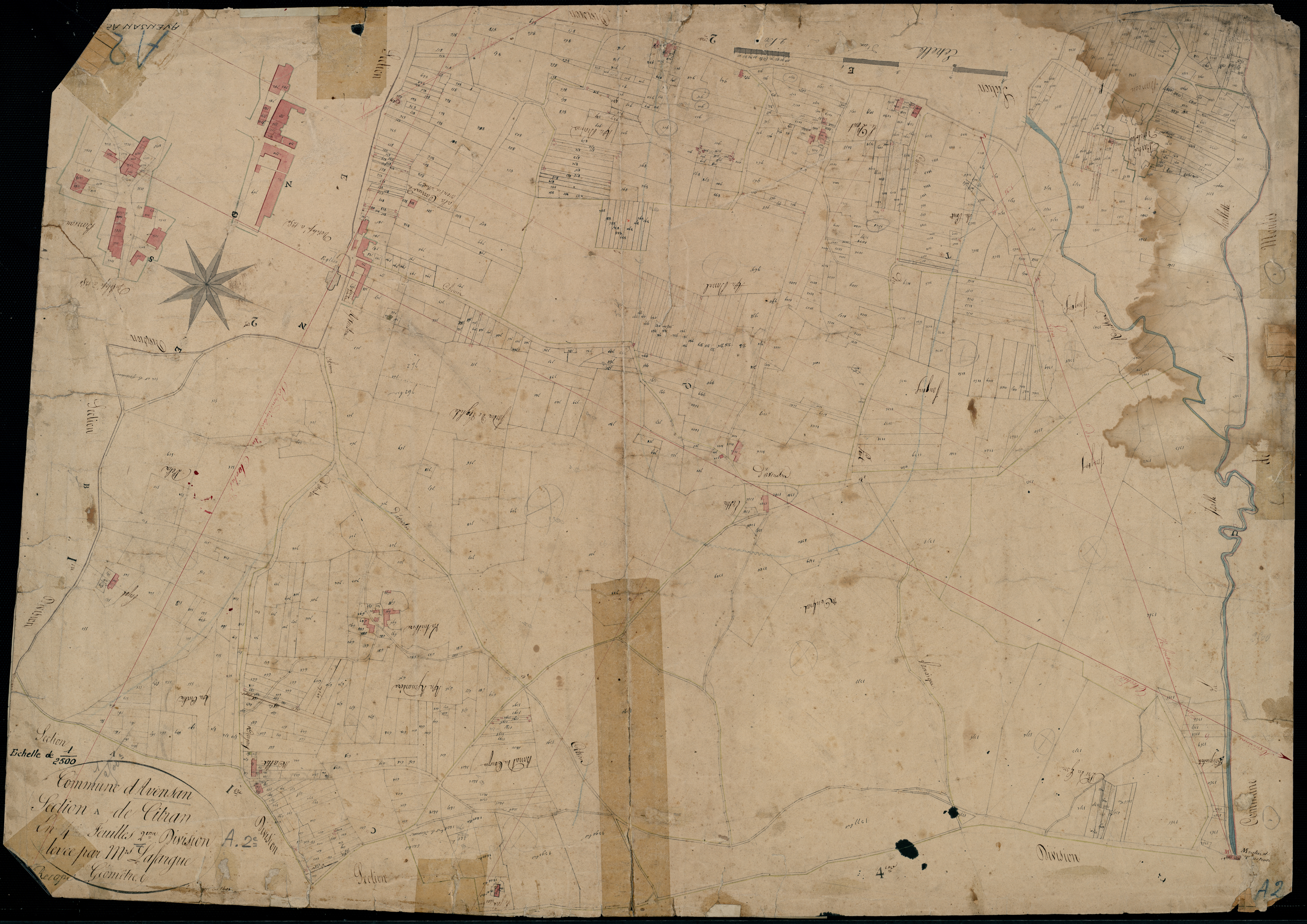 Avensan - -Section A feuille 2 : Citran