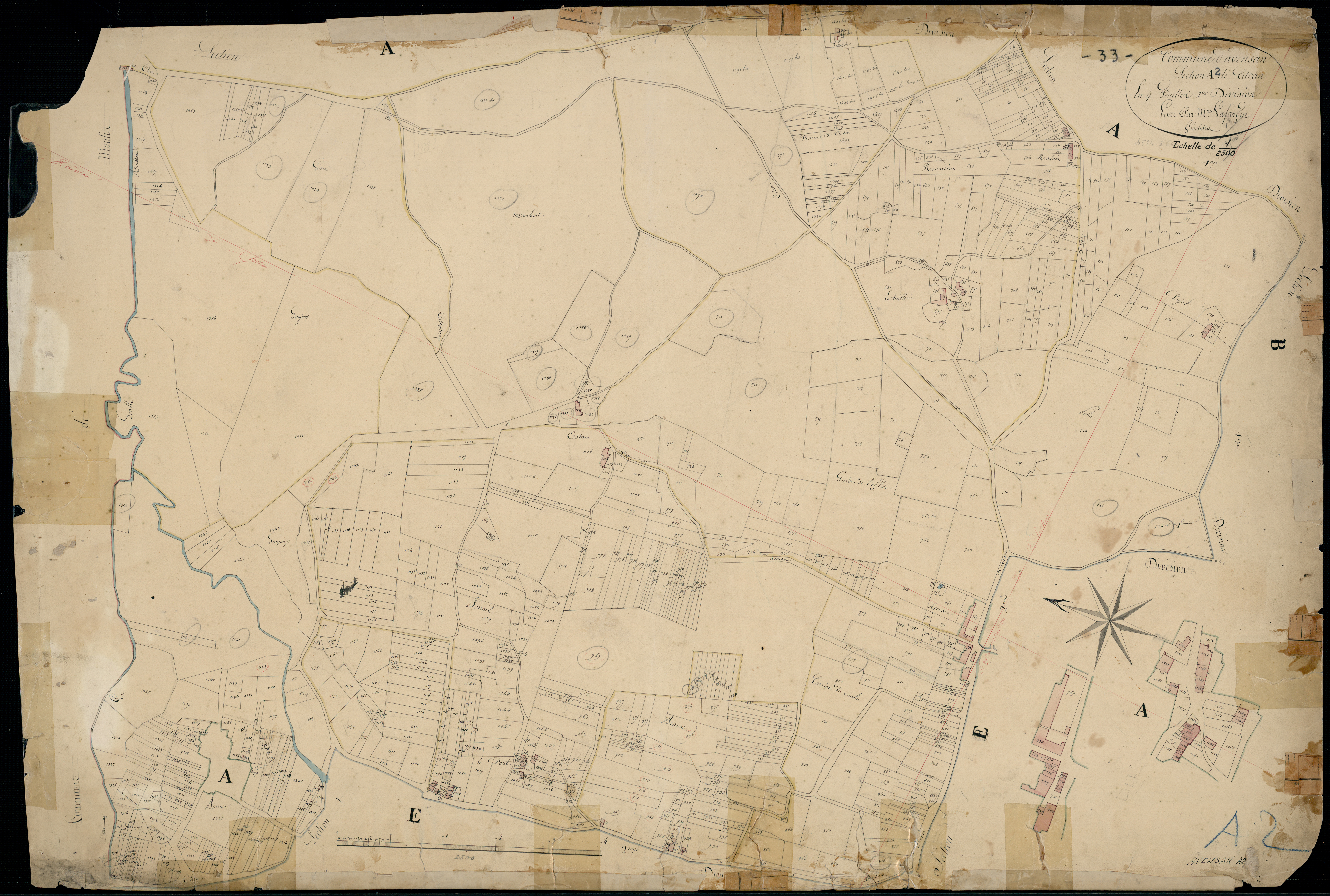 Avensan - -Section A feuille 2 : Citran