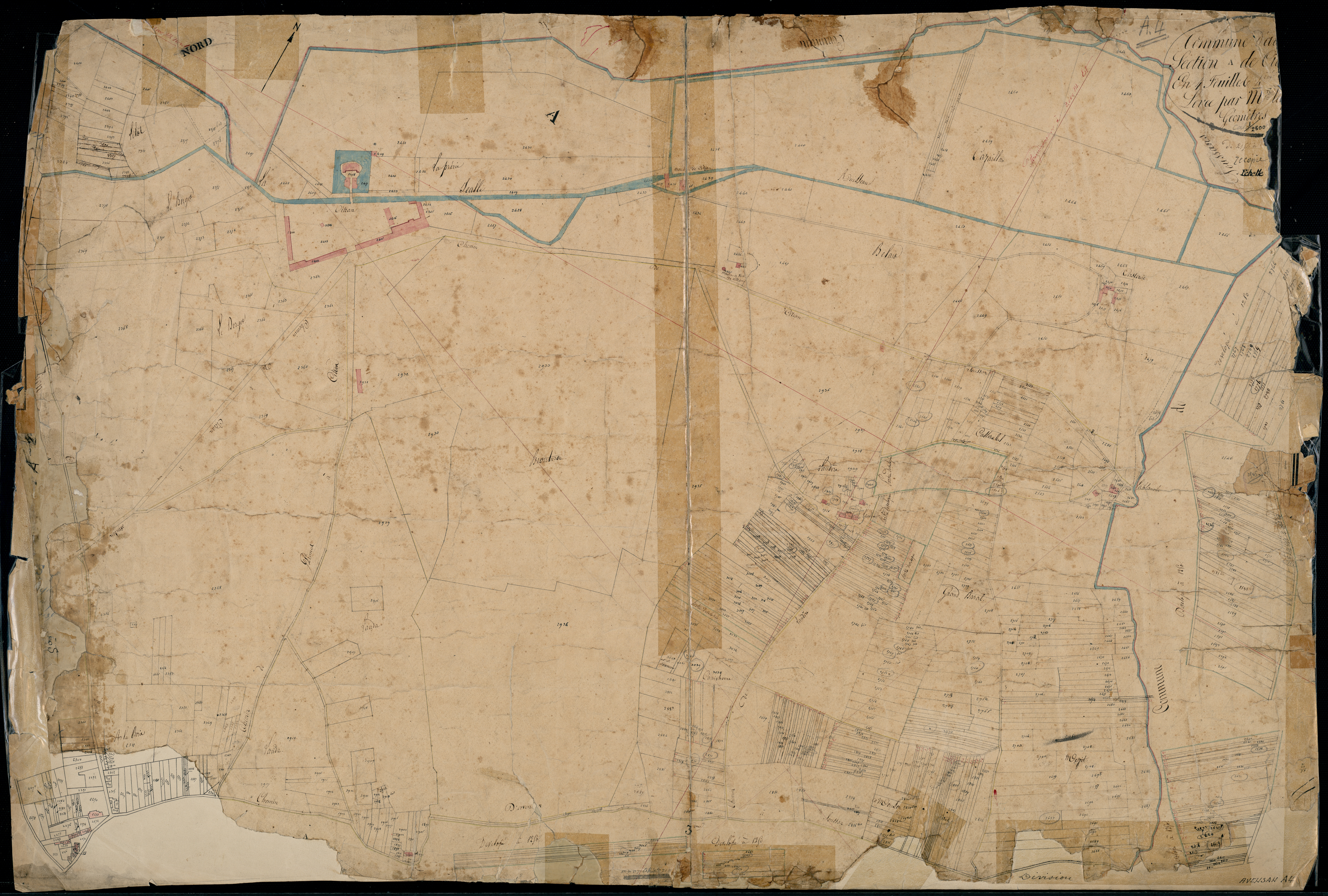 Avensan - -Section A feuille 4 : Citran