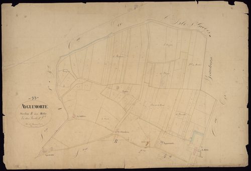 Ayguemorte-les-Graves - -Section B feuille 1 : La Mothe