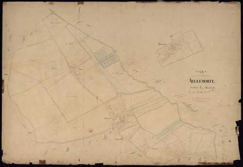 Ayguemorte-les-Graves - -Section A feuille 1 : Mouniche