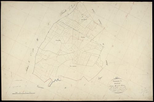 Balizac - -Section D feuille 2 : La Ferrière