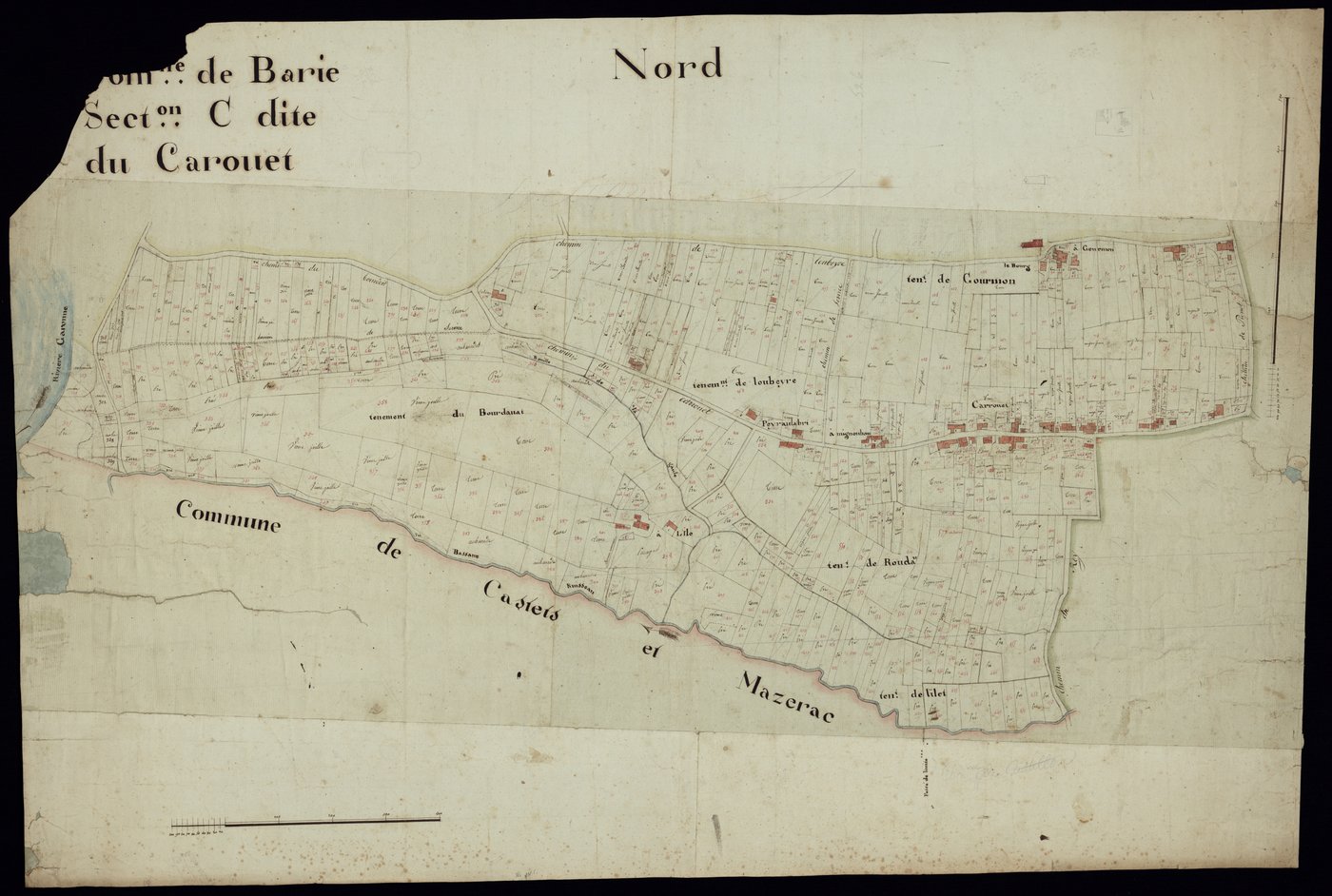 Barie - -Tableau d'assemblage
