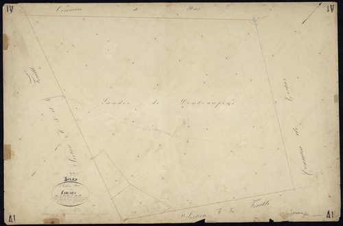 Le Barp - -Section A feuille 1 : Les Gargails
