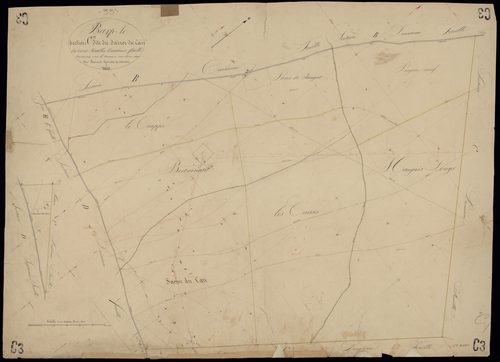 Le Barp - -Section C feuille 3 : Le Sarroc-du-Can
