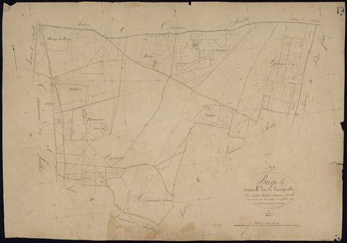 Le Barp - -Section E feuille 1 : Lavignolle