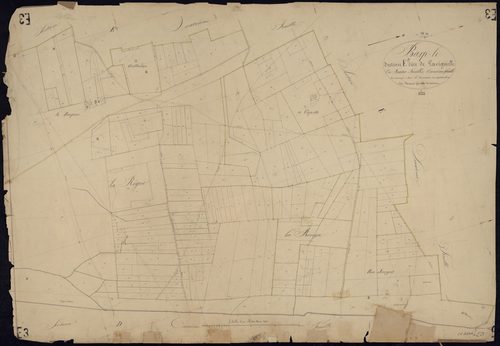 Le Barp - -Section E feuille 3 : Lavignolle