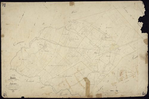 Le Barp - -Section A feuille 4 : Les Gargails