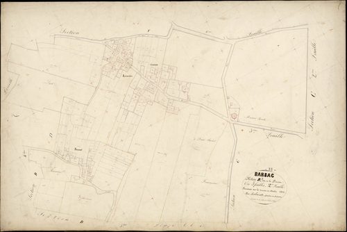 Barsac - -Section D feuille 2 : La Pinesse