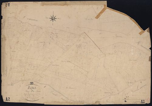 Bayas - -Section A feuille 2 : Les Landes