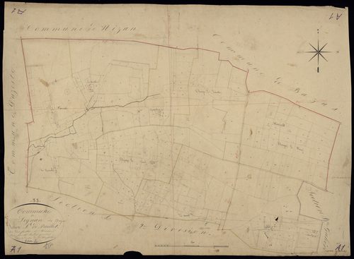 Bazas - -Section A feuille 1 : Paillet
