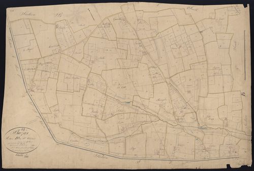 Bazas - -Section B feuille 3 : Saint-Vincent