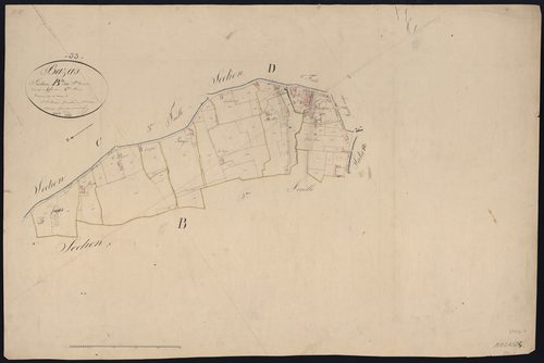 Bazas - -Section B feuille 4 : Saint-Vincent
