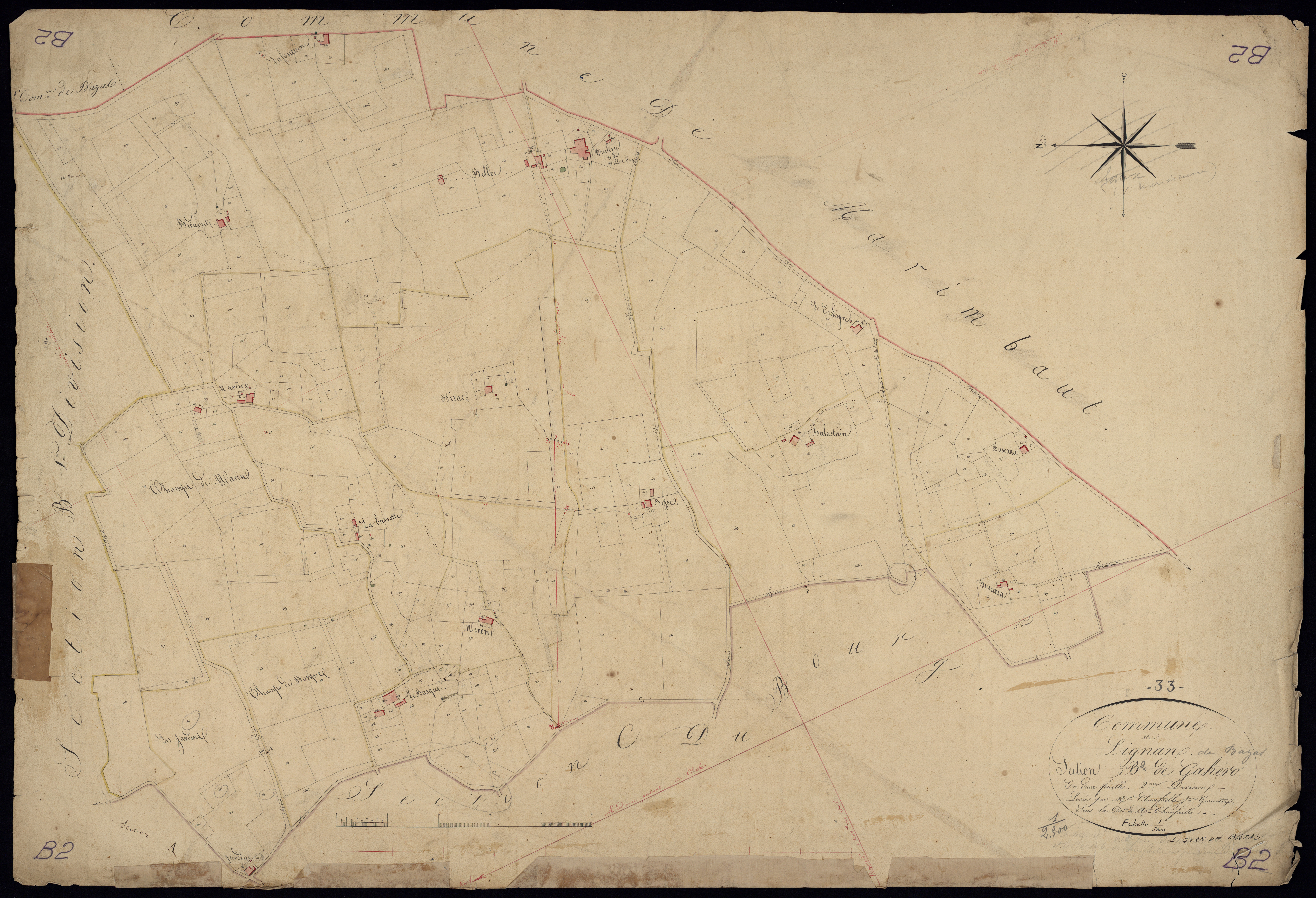 Bazas - -Section B feuille 2 : Gahero