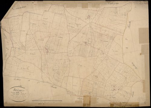 Bégadan - -Section E feuille 2 : Picot