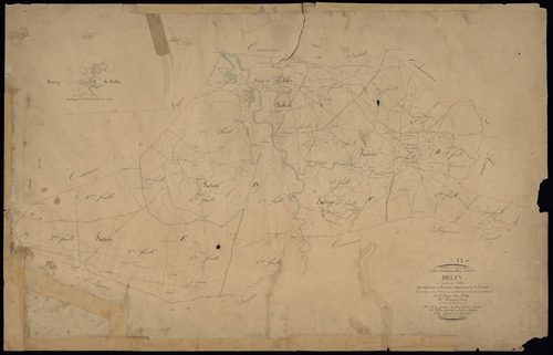 Belin-Béliet - -Section E feuille 5 : Le Bourg-et-Cavernes