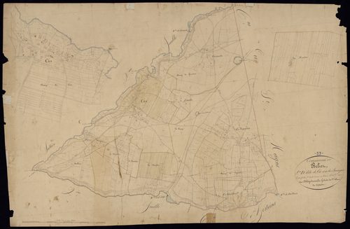 Belin-Béliet - -Section C feuille 2 : Cazaux-et-Montandrau