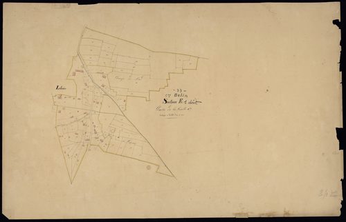 Belin-Béliet - -Section E feuille 1 : Lilaire