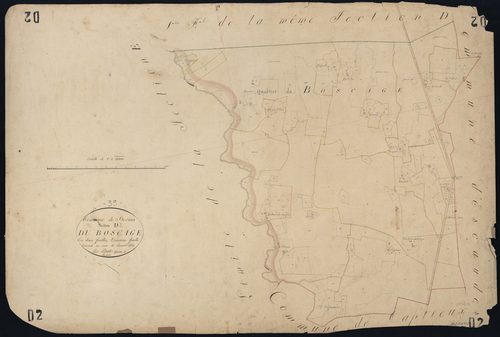 Bernos-Beaulac - -Section D feuille 2 : Le Bocage